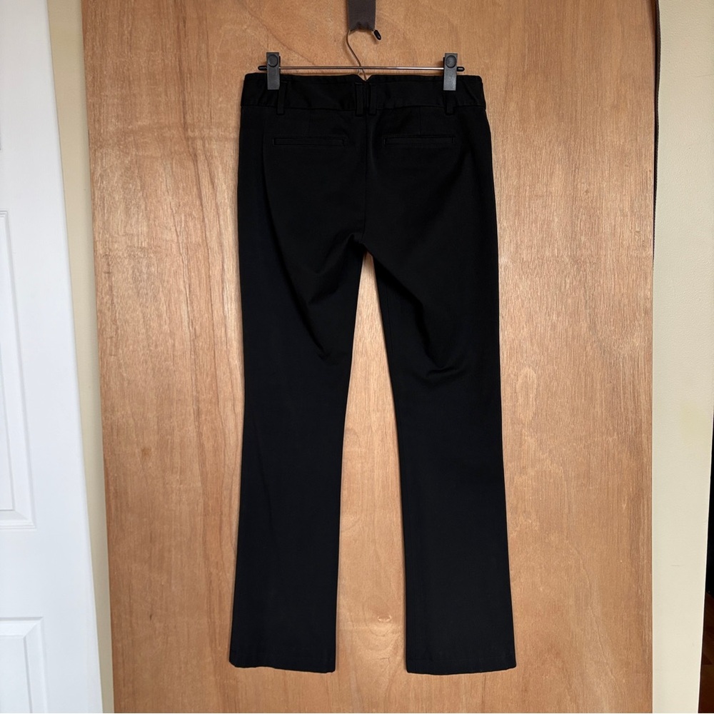 Express Black Columnist Low Rise Dress Pants 2R Office Career Corpcore - Picture 3 of 7